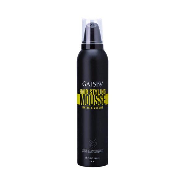 Gatsby Matte & Volume Hair Styling Mousse (250ml) - Gatsby