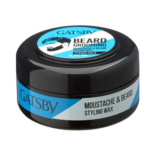 Gatsby Moustache & Beard Styling Wax Strong Hold (25g) - Gatsby