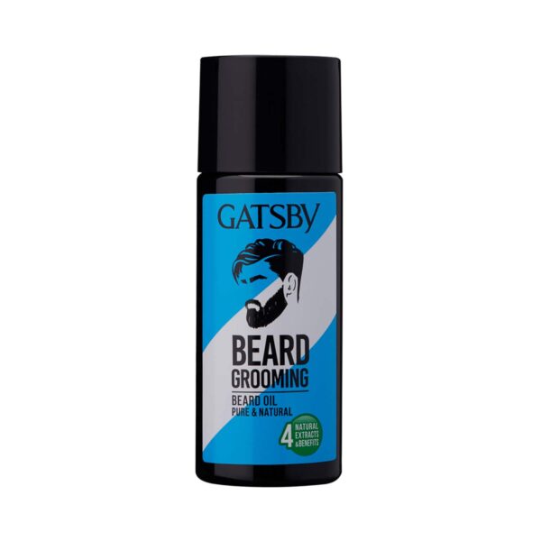 Gatsby Pure & Natural Beard Oil (50ml) - Gatsby