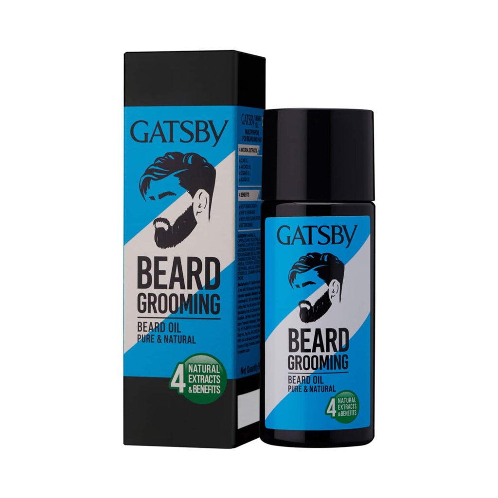 Gatsby Pure & Natural Beard Oil (50ml) - Gatsby