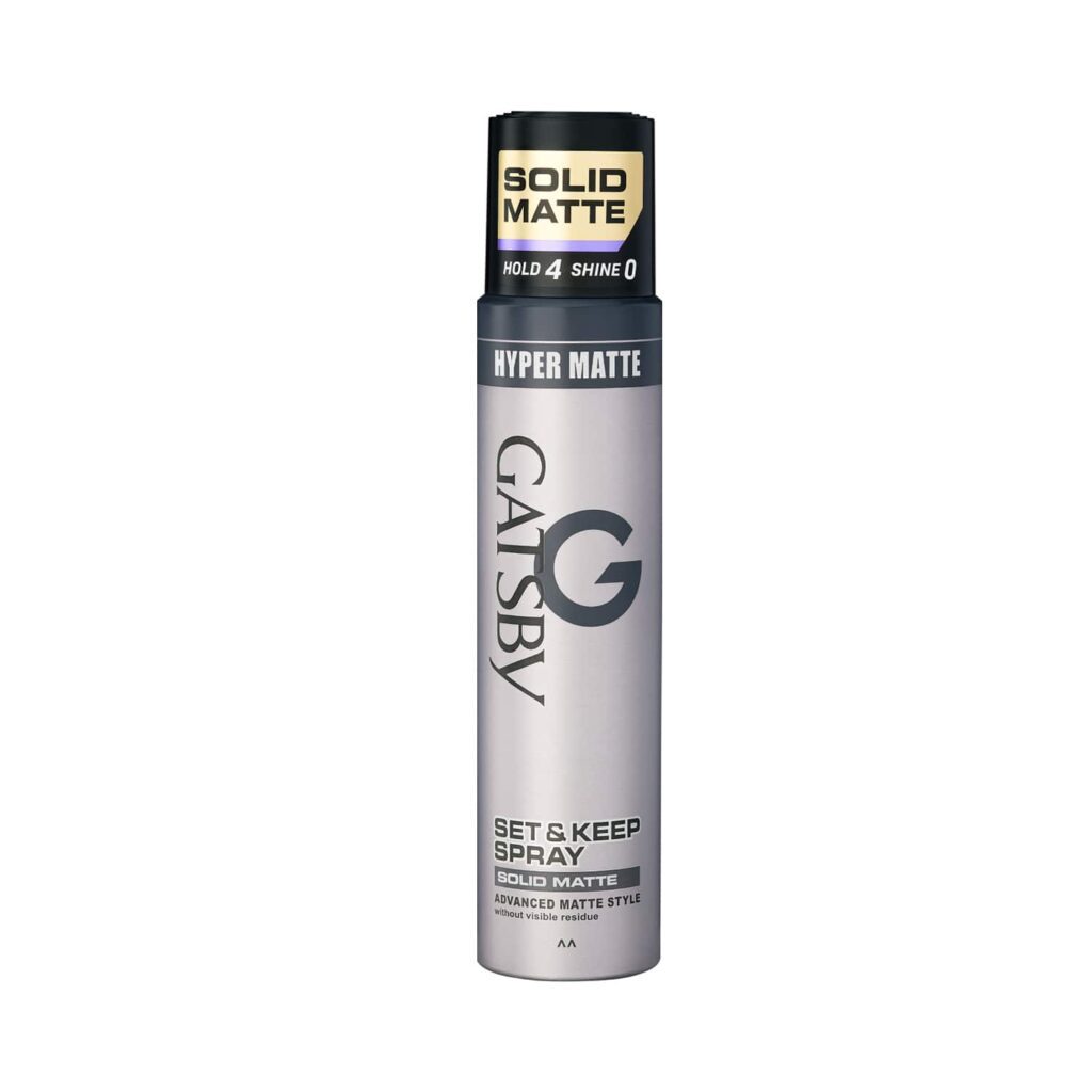 Gatsby Set & Keep Hair Spray - Solid Matte (250ml) - Gatsby