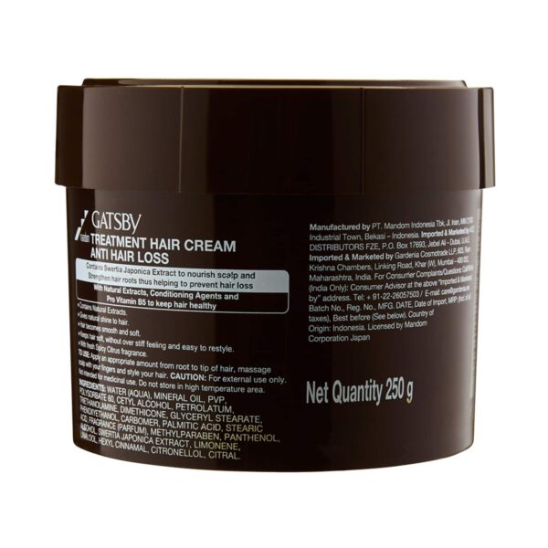 Gatsby Treatment Anti Hair Loss Hair Cream (250g) - Gatsby