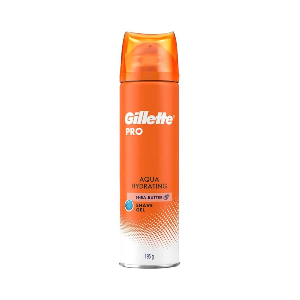 Gillette Aqua Hydrating with Shea Butter Pro Shaving Gel (195g) - Gillette