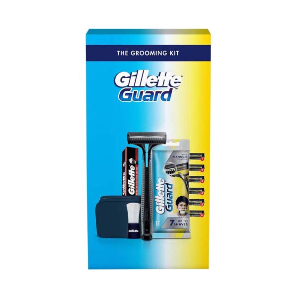 Gillette Guard 5-In-1 Shaving Grooming Kit (5Pcs) - Gillette