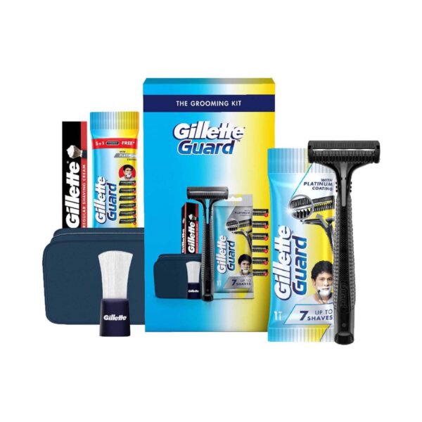 Gillette Guard 5-In-1 Shaving Grooming Kit (5Pcs) - Gillette