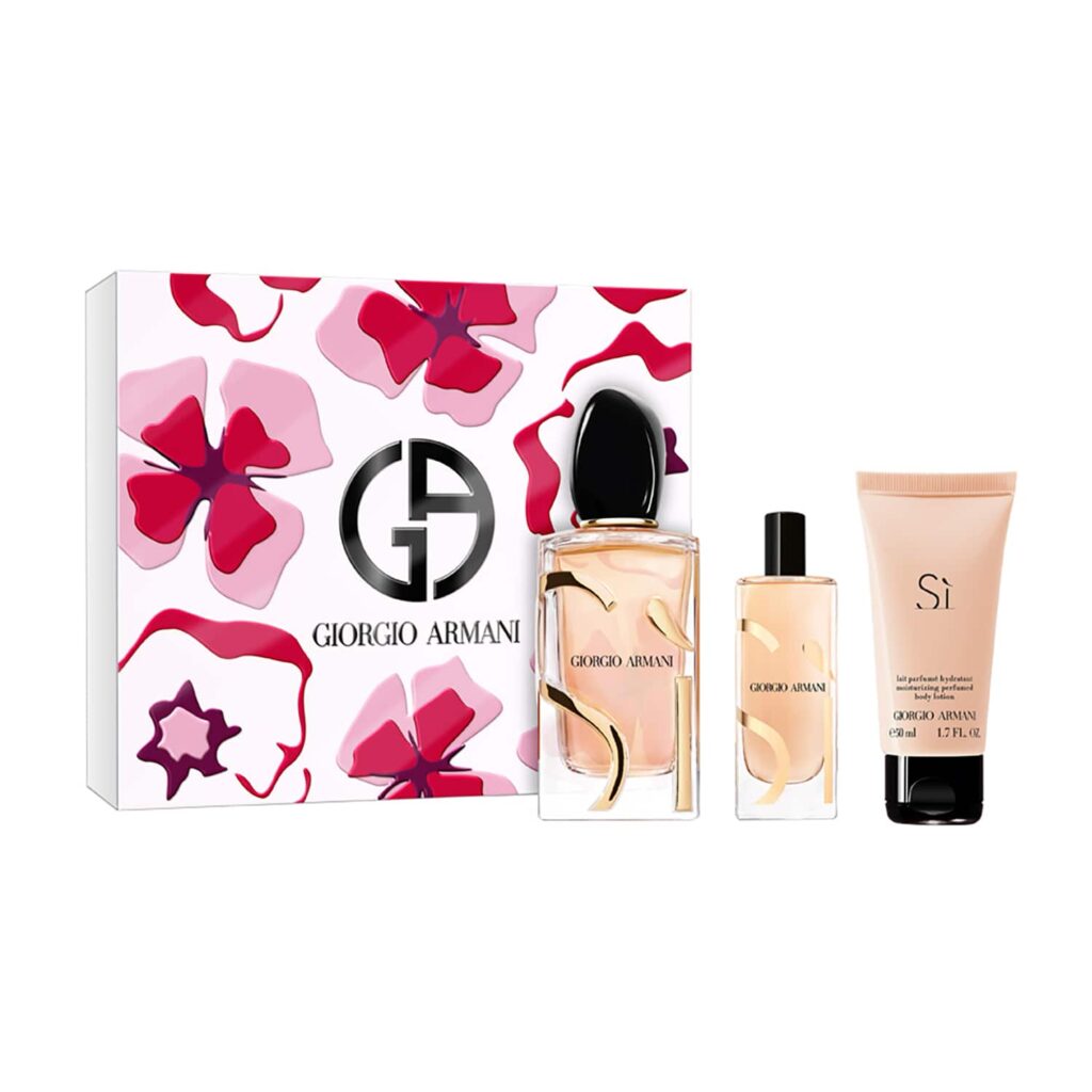 Giorgio Armani SI EDP and Body Lotion Gift Set (3 pcs) - Giorgio Armani