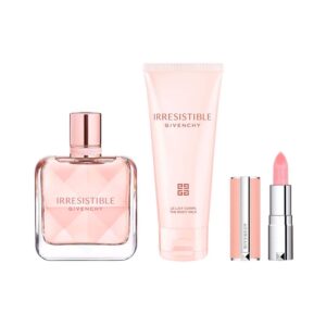 Givenchy Irrésistible Gift Set (Eau De Parfum 50ml + Body Lotion 75ml + Rose Perfecto 01) - Givenchy
