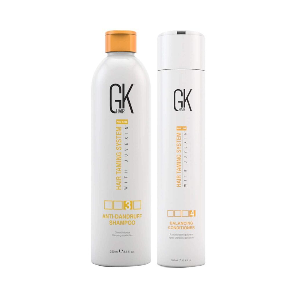 GK Hair Anti Dandruff Shampoo (250 ml) with Balancing Conditioner(300 ml) Combo - GK Hair