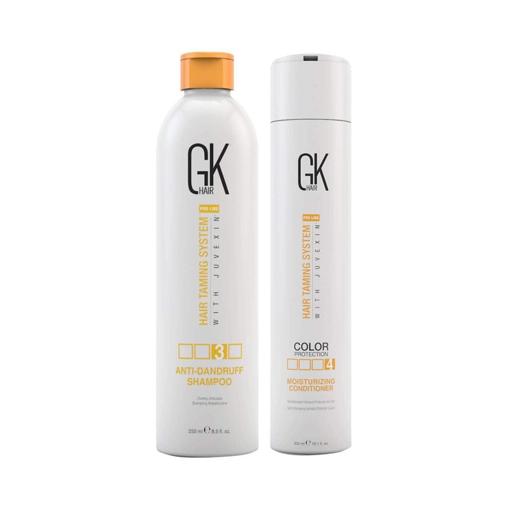 GK Hair Anti Dandruff Shampoo (250 ml) with Moisturizing Conditioner(300 ml) Combo - GK Hair