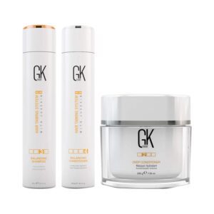 GK Hair Balancing Shampoo and Conditioner(300 ml) with Deep Conditioner Masque (200 g) - GK Hair