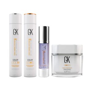 GK Hair Moisturizing Shampoo and Conditioner (300 ml),Cashmere(50 ml),Deep Conditioner Masque Combo - GK Hair