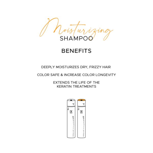GK Hair Moisturizing Shampoo and Conditioner(300 ml) with Cashmere (50 ml) and Gold Shampoo (250 ml) - GK Hair