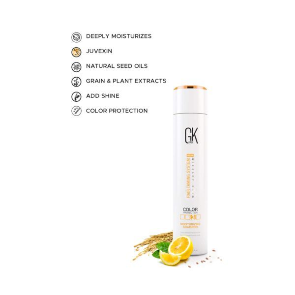 GK Hair Moisturizing Shampoo and Conditioner(300 ml) with Color Shield Conditioner(240 ml) - GK Hair