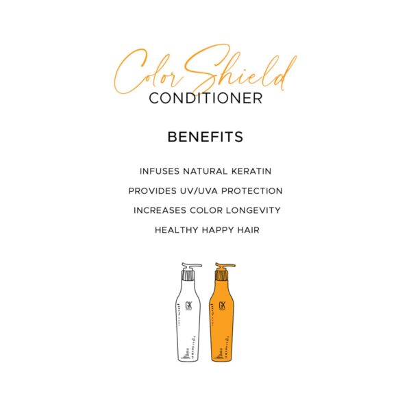 GK Hair UVA Color Shield Conditioner (240ml) - GK Hair
