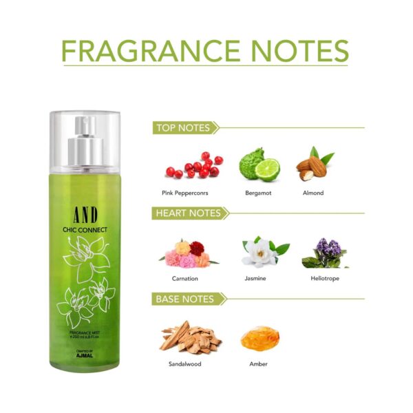 Global Desi Cosmic Charm Eau De Parfum & And Chic Connect Body Mist - (2Pcs) - Global Desi
