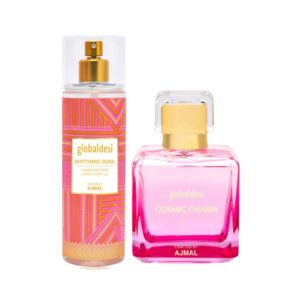 Global Desi Illusion Cosmic Charm Eau De Parfum & Rhythmic Soul Body Mist - (2Pcs) - Global Desi