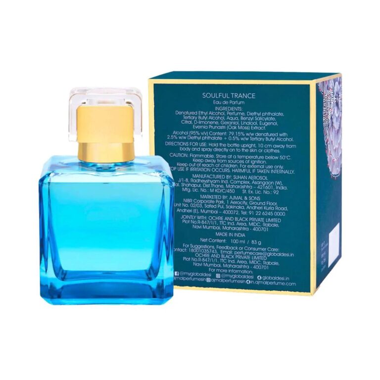 Global Desi Soulful Trance Eau De Parfum (100ml) - Global Desi