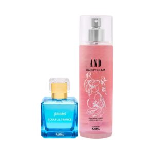 Global Desi Soulful Trance Eau De Parfum & And Dainty Glam Body Mist - (2Pcs) - Global Desi