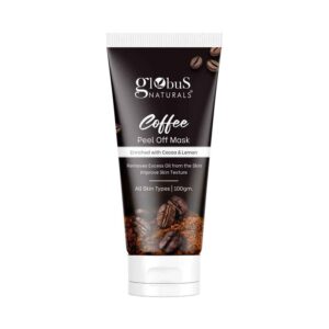 Globus Naturals Coffee Peel Off Mask For Skin Brightening (100g) - Globus Naturals