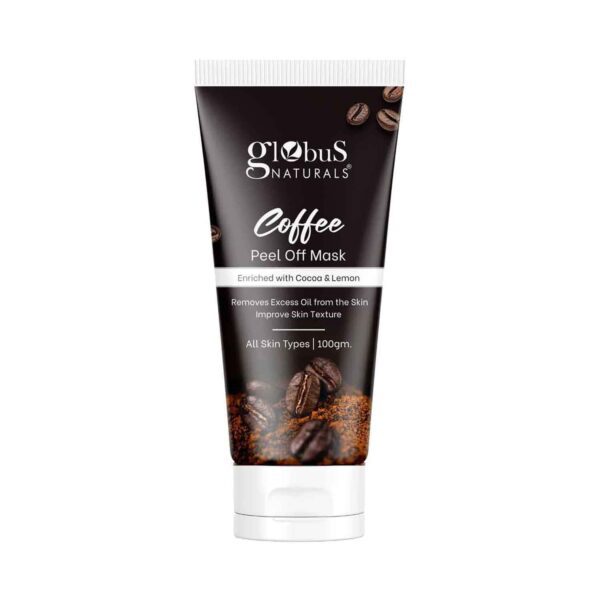 Globus Naturals Coffee Peel Off Mask For Skin Brightening (100g) - Globus Naturals