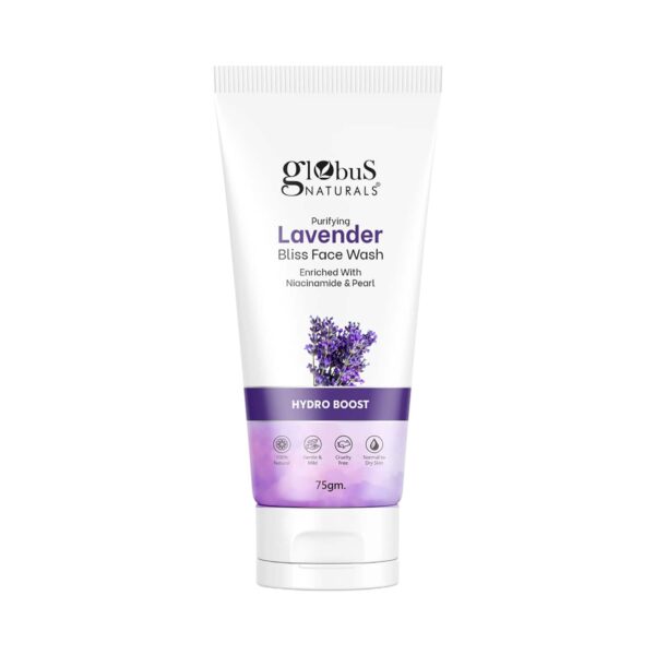 Globus Naturals Hydro Boost Lavender & Glow Ubtan Face Wash Combo (2 Pcs) - Globus Naturals