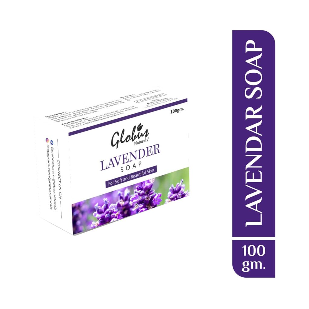 Globus Naturals Lavender Soap (100g) - Globus Naturals