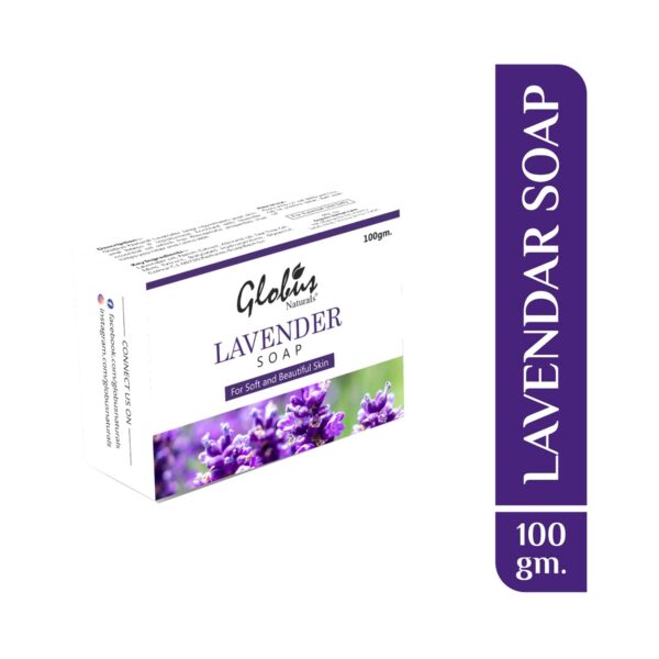 Globus Naturals Lavender Soap (100g) - Globus Naturals