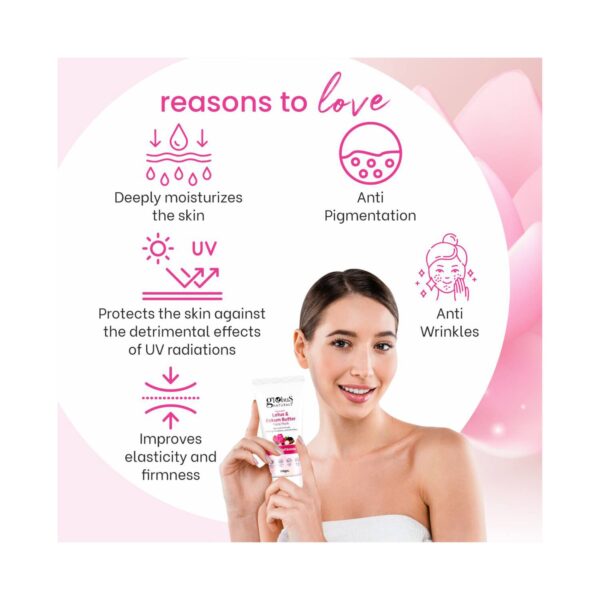 Globus Naturals Lotus & Kokum Butter Face Pack For Anti-Ageing & Skin Lightening (100g) - Globus Naturals