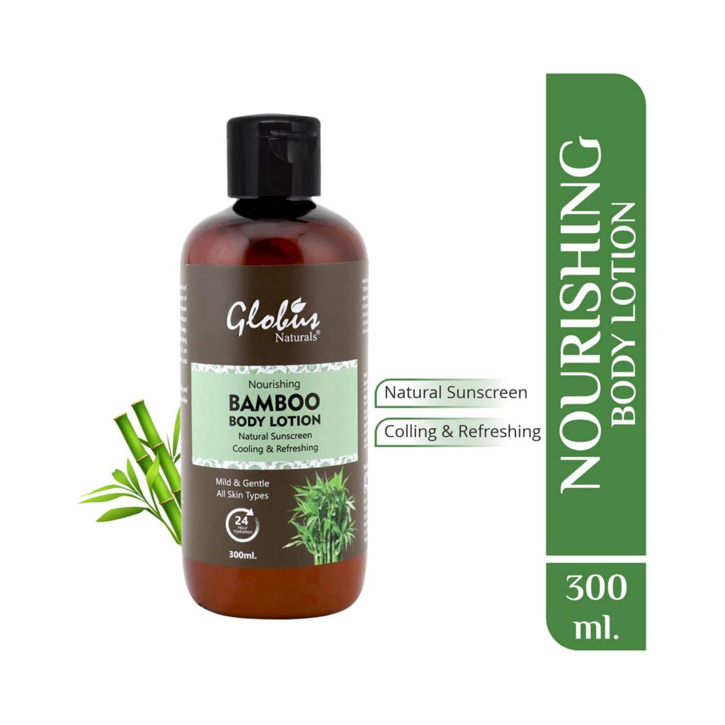 Globus Naturals Nourishing Bamboo Body Lotion (300ml) - Globus Naturals