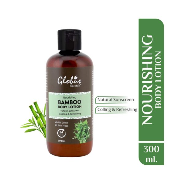 Globus Naturals Nourishing Bamboo Body Lotion (300ml) - Globus Naturals