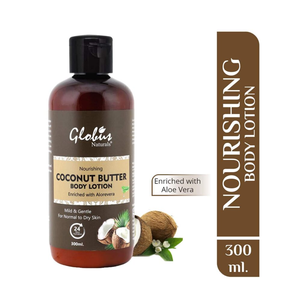 Globus Naturals Nourishing Coconut Butter Body Lotion (300ml) - Globus Naturals