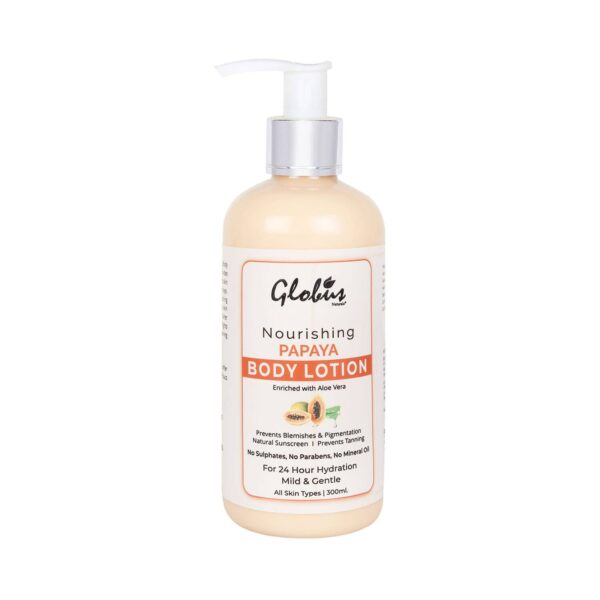 Globus Naturals Nourishing Papaya Body Lotion (300ml) - Globus Naturals