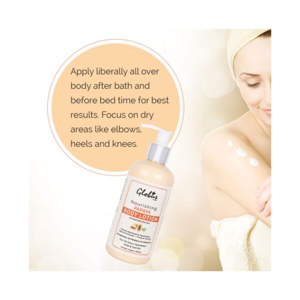 Globus Naturals Nourishing Papaya Body Lotion (300ml) - Globus Naturals