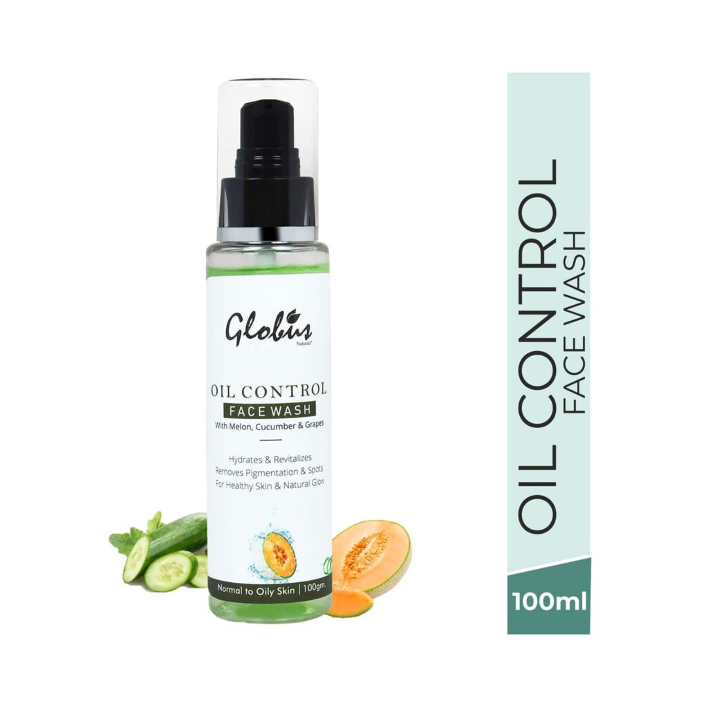 Globus Naturals Oil Control Face Wash (100 ml) - Globus Naturals