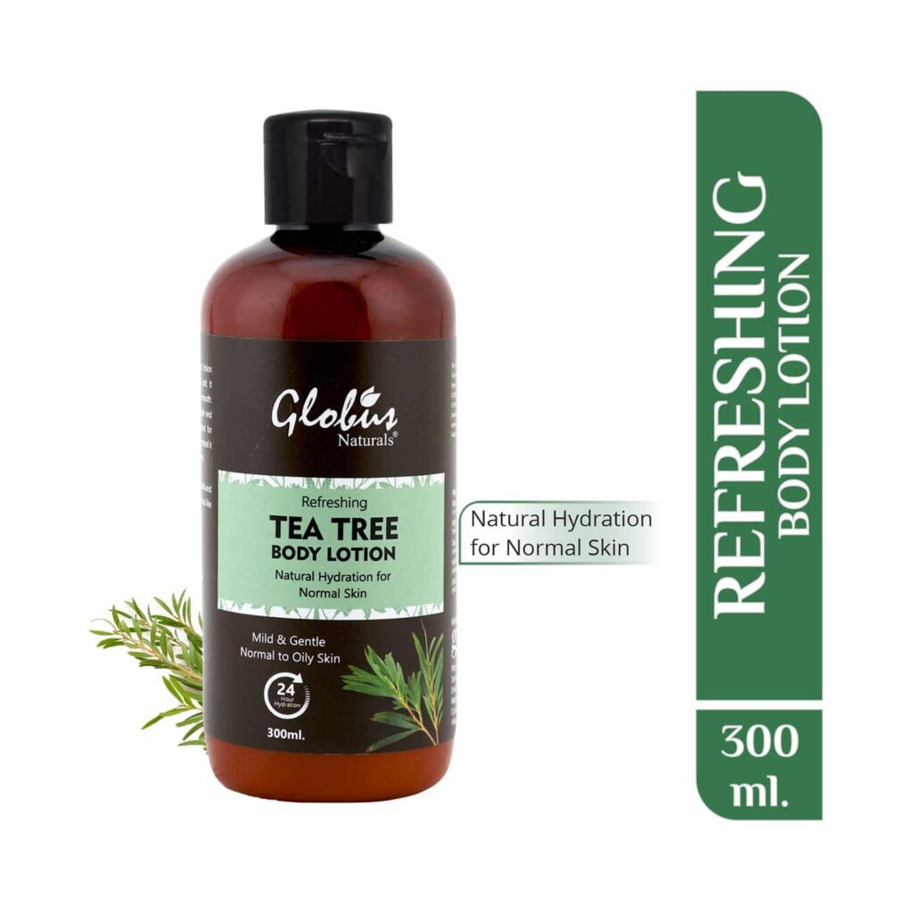 Globus Naturals Refreshing Tea Tree Body Lotion (300ml) - Globus Naturals