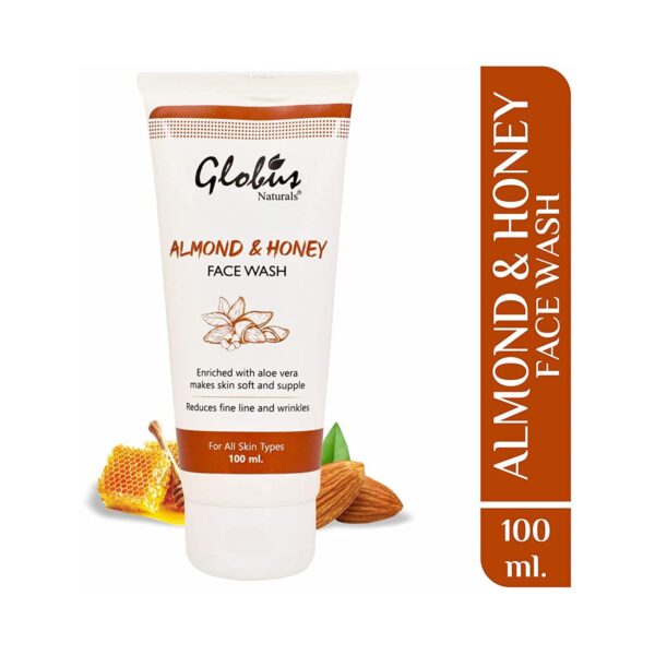 Globus Remedies Almond Honey Face Wash - (2 Pcs) - Globus Remedies