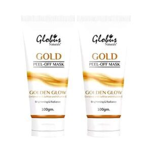 Globus Remedies Gold Peel Off Mask - (2 Pcs) - Globus Remedies