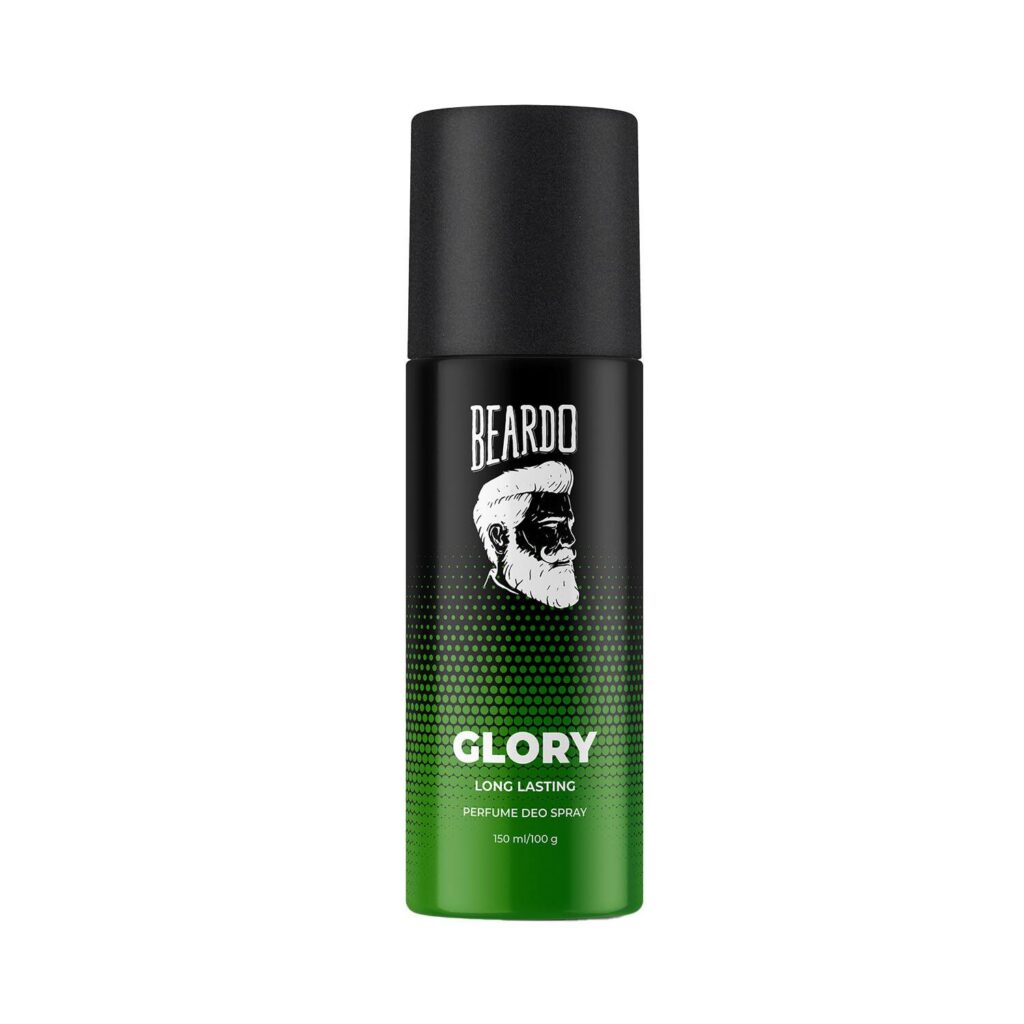 Glory Strong & Long Lasting Deo Body Spray Fresh Fragrance For Men (150 ml) - Beardo