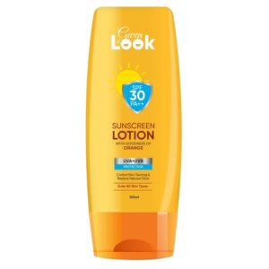 Glowhouse Sunscreen SPF 53 PA++++ | UVA/B & Blue Light Protection for Men & Women | Oily, Dry, Sensitive & Combination Skin | Fragrance-Free | 100g (Orange)