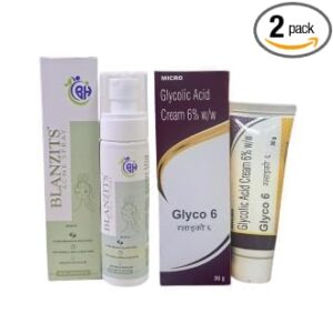 Glyco 6 Cream 30g - Anti Scars Cream - Clear Skin Acne Treatment Spray