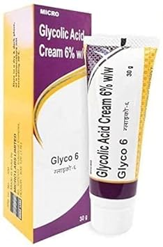 Glyco 6 Cream 30Gm For dry skin, Acne