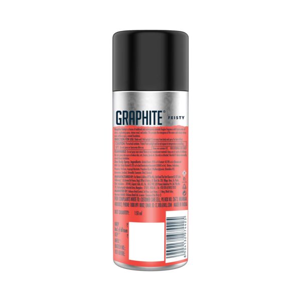 Graphite Deo Body Spray Feisty Can (150 ml) - Graphite