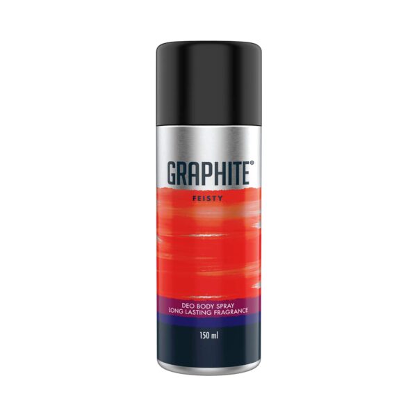 Graphite Deo Body Spray Feisty Can (150 ml) - Graphite