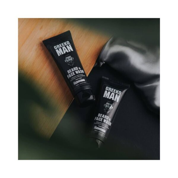 Greeko Man Beard & Face Wash (75ml) - Greeko Man