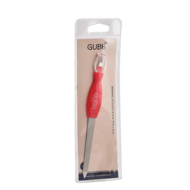 GUBB 2 In 1 Nail File & Cuticle Trimmer (22g) - GUBB