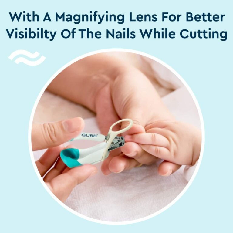 GUBB Baby Nail Clipper with Magnifier (70g) - GUBB