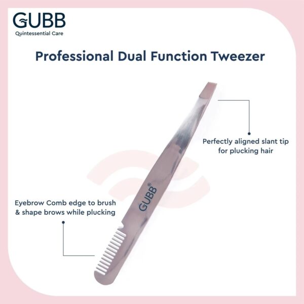 GUBB Dual Function Tweezer Pack Of 2 Combo - GUBB