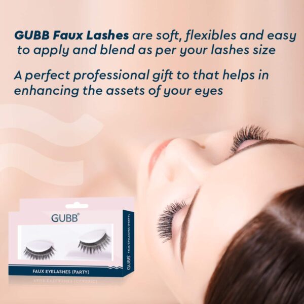 GUBB Eyelash Party Style Pack Of 2 Combo - GUBB