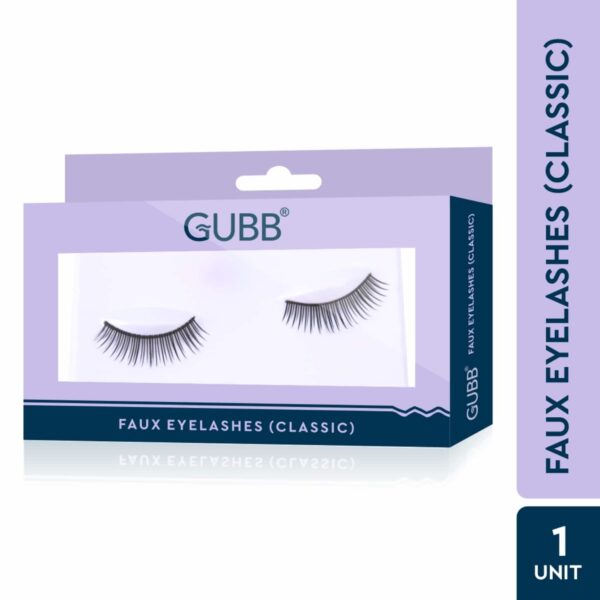 GUBB False Eyelashes - Classic Style (16g) - GUBB