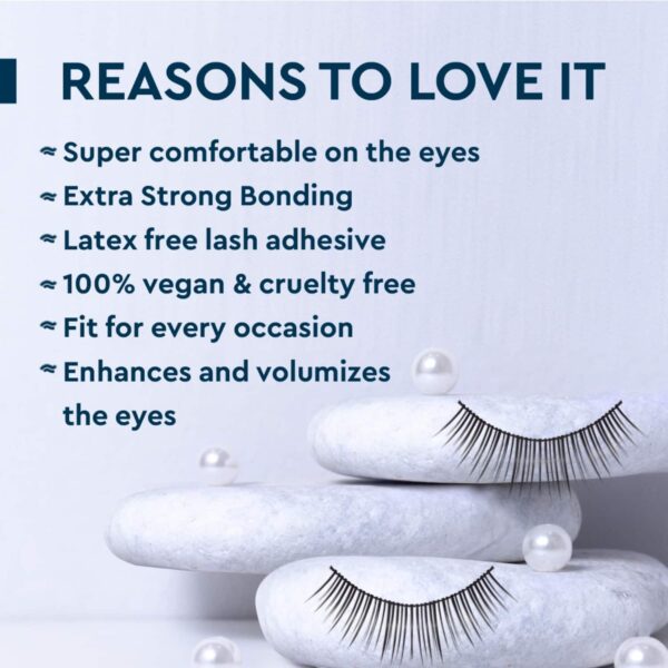 GUBB False Eyelashes - Classic Style (16g) - GUBB